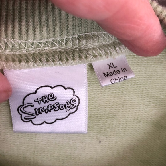 SIMPSONS Women tie-dye crew Neck Graphic sweatshirt | XL - Picture 11 of 11